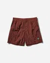 Stone Island Swim Shorts In Econyl® Nylon Metal In Copper
