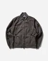 Stone Island Men S Raso Gommato 3l Bomber Jacket Charcoal In Black