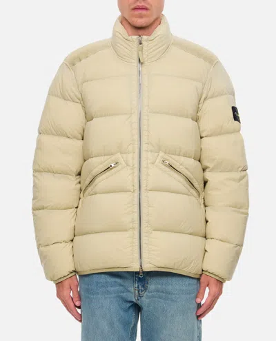 Stone Island Seamless Tunnel Nylon Down -tc In Weiss