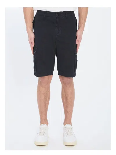 STONE ISLAND MEN'S SLIM CARGO BERMUDA SHORTS