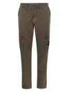 Stone Island Tailored Slim Trousers With Cargo Pocket
