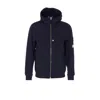 Stone Island Men Soft Shell-r Technology Logo Jacket In Black
