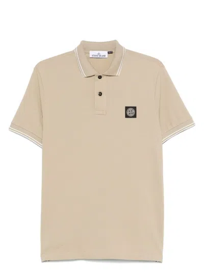 STONE ISLAND MEN'S SS POLO T-SHIRT
