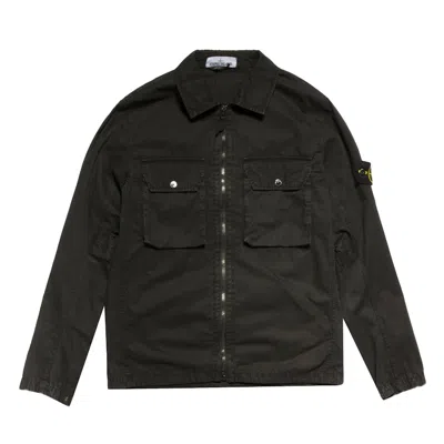 Pre-owned Stone Island Men's  2 Pocket Shirt Jacket In Black