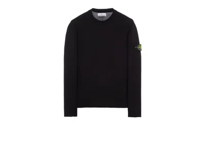 Pre-owned Stone Island Men's  532b9 Sweater In Black