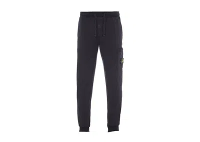 Pre-owned Stone Island Men's  64551 Sweatpants In Black