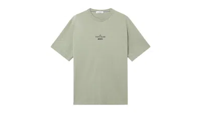 Pre-owned Stone Island Men's  Archivio T-shirt In Sage Green