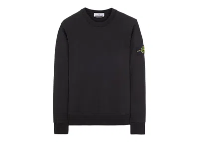 Pre-owned Stone Island Men's  Crewneck Sweatshirt In Black