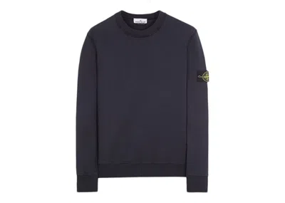 Pre-owned Stone Island Men's  Crewneck Sweatshirt In Dark Blue