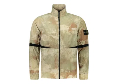 Pre-owned Stone Island Men's  Felpa Giubbotto Jacket In Natural Beige