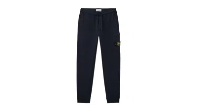 Pre-owned Stone Island Men's  Fleece Sweatpants In Navy Blue