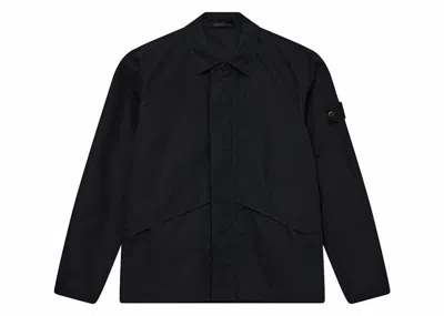 Pre-owned Stone Island Men's  Ghost Jacket Overshirt In Black