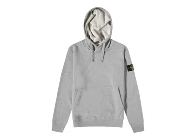 Pre-owned Stone Island Men's  Hooded Sweatshirt In Melange Grey