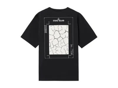 Pre-owned Stone Island Men's  Jersey 21002rc T-shirt In Black