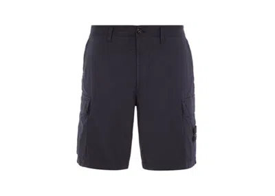 Pre-owned Stone Island Men's  L0803 Shorts In Blue