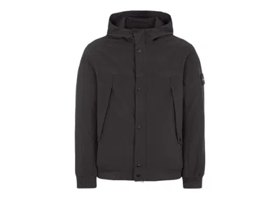 Pre-owned Stone Island Men's  Light Soft Shellr Jacket In Black
