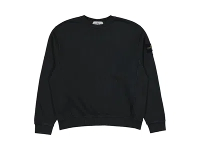 Pre-owned Stone Island Men's  Logo Sweatshirt In Black