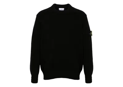 Pre-owned Stone Island Men's  Maglia Knit In Black
