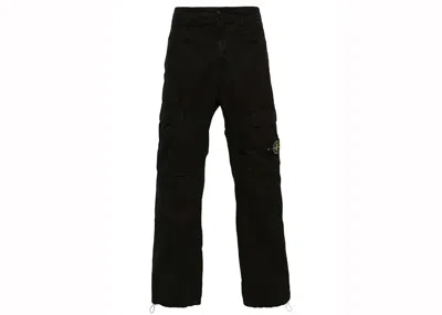 Pre-owned Stone Island Men's  Midwaisted Cargo Pants In Black