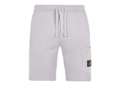 Pre-owned Stone Island Men's  Regular Fit Cargo Bermuda Shorts In Dust