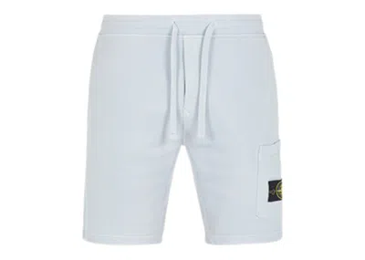Pre-owned Stone Island Men's  Regular Fit Cargo Bermuda Shorts In Navy Blue