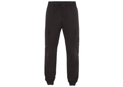 Pre-owned Stone Island Men's  Regular Fit Cargo Pants In Black