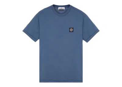 Pre-owned Stone Island Men's  Short Sleeve T-shirt In Dark Blue