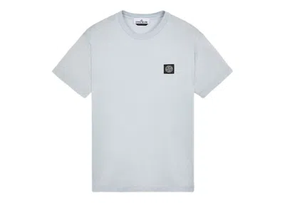 Pre-owned Stone Island Men's  Short Sleeve T-shirt In Sky Blue