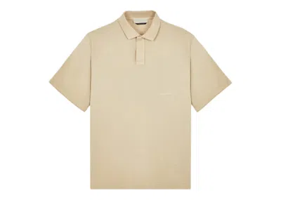 Pre-owned Stone Island Men's   Ghost Piece Polo Shirt In Beige