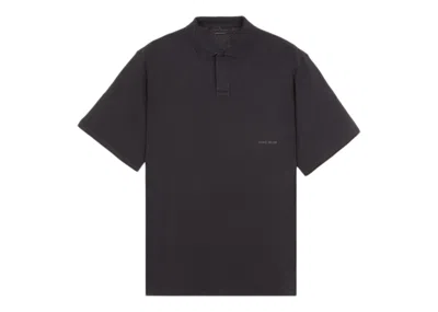 Pre-owned Stone Island Men's   Ghost Piece Polo Shirt In Black