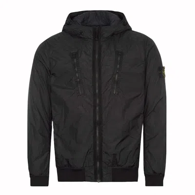 Pre-owned Stone Island Men's  Worldwide Jacket In Black