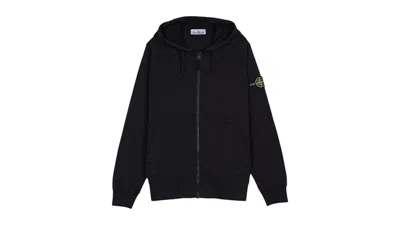 Pre-owned Stone Island Men's  Zip Up Hoodie In Navy Blue