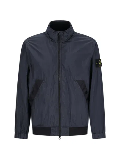 Stone Island Men's -inspired Long-sleeve Performance Jacket In Blue