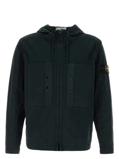STONE ISLAND MEN'S STRETCH COTTON JACKET
