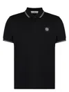 Stone Island Polo Shirt In Black