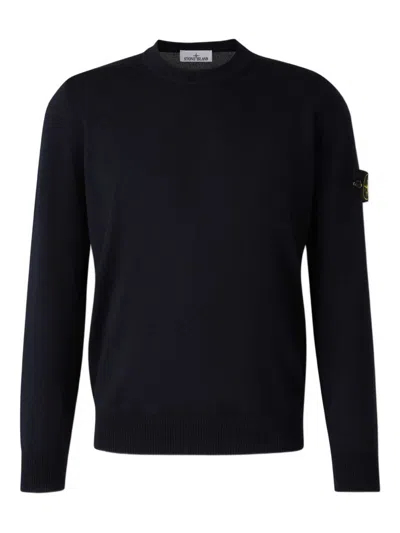 STONE ISLAND MEN'S SWEATERS BLUE