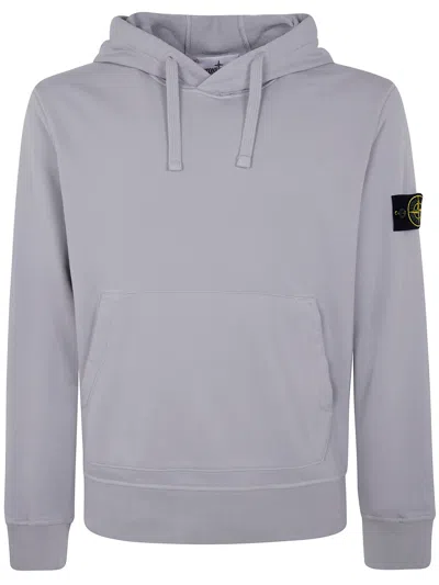 Stone Island Men Sweatshirt In Gray
