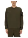 Stone Island Sweatshirt With Pocket In Military Green