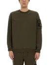 Stone Island Sweatshirt With Pocket In Multicolor