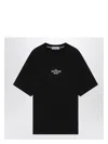 Stone Island Regular Fit Graphic T-shirt With Archivio Print In Black