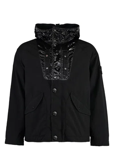 STONE ISLAND MEN'S TECHNO FABRIC JACKET