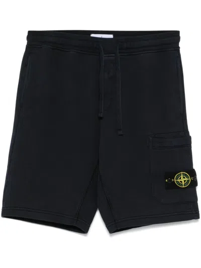 Stone Island Men Track Bermuda Shorts