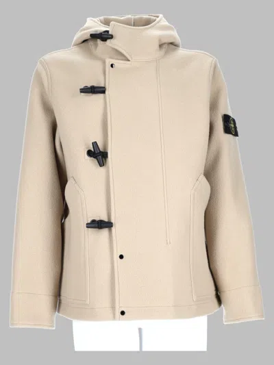 Stone Island Men's Virgin Wool & Cashmere Sports Jacket In Neutral