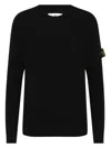 Stone Island Crew-neck Jumper With Ribbed Edges