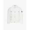 Stone Island Compass-badge Lightweight Jacket In White