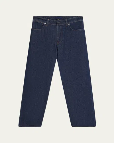 Stone Island Denim Research Straight-leg Jeans In Multi