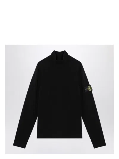 STONE ISLAND MEN'S WOOL-BLEND TURTLENECK SWEATER