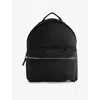Stone Island Mens Black Brand-patch Shell Backpack