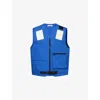 Stone Island Mens Marina Cotton Gilet Blue Marine In Blue Marine