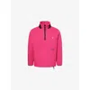 Stone Island Mens Fuchsia Marina Long-sleeve Wool Blend Sweater In Pink